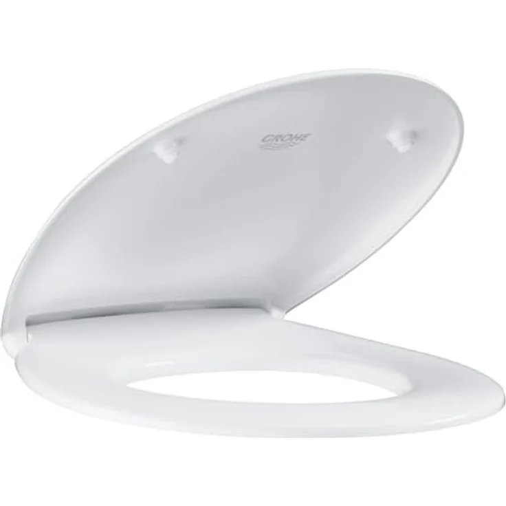 Grohe WC-Sitz Bau Keramik, Duroplast mit Quick-release-Funktion, alpinweiß – Bild 2