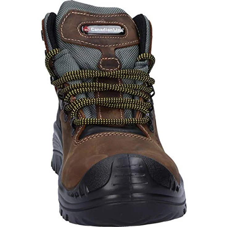 Canadian Line Stelvio Arbeitsschuh, S3 SRC, Kunststoffkappe, braun/schwarz – Bild 5