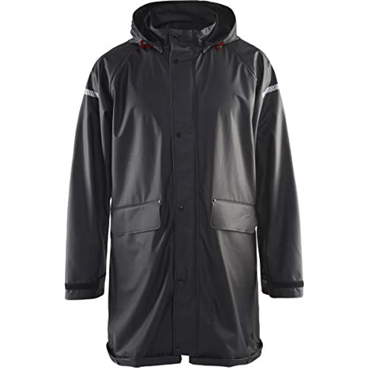 BLÅKLADER Regenponcho 4301 2000 Level 1, wind- und wasserdichte Arbeitsjacke in verschiedenen Farben – Bild 2