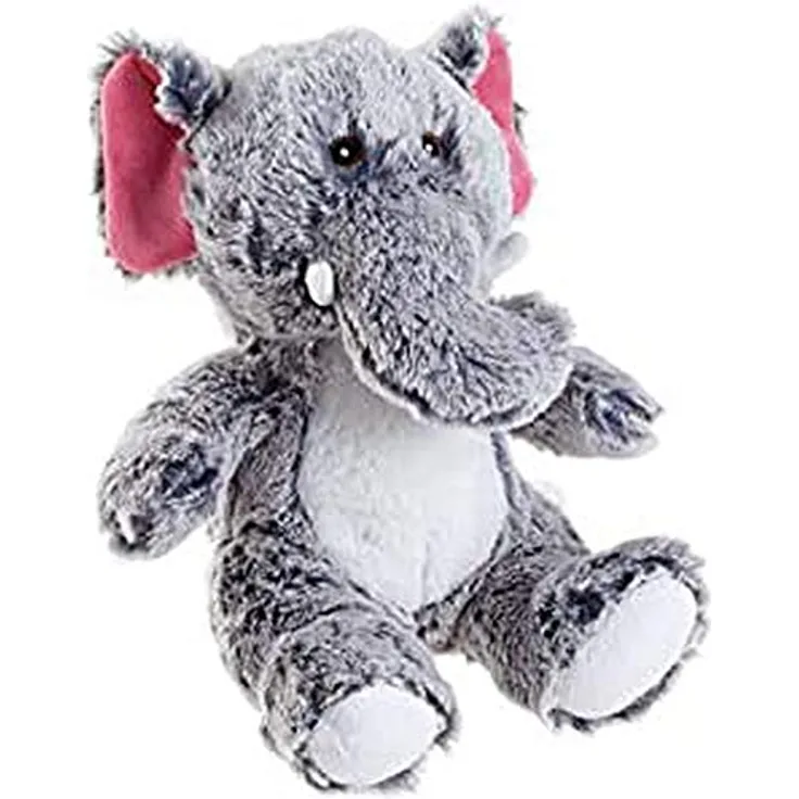 Faro Hundespielzeug mit Plüsch, Elefant, 19 cm