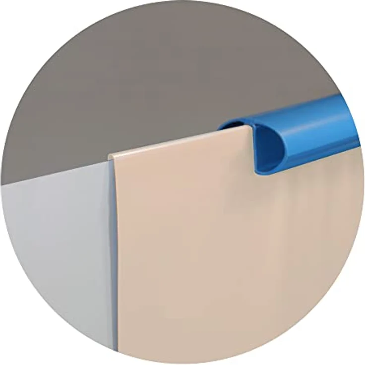 Waterman Poolfolie Ersatzfolie Rundbecken 300x90cm, Dicke 0,22mm, Overlap, UV-stabilisierte PVC-Folie in Sandton – Bild 3