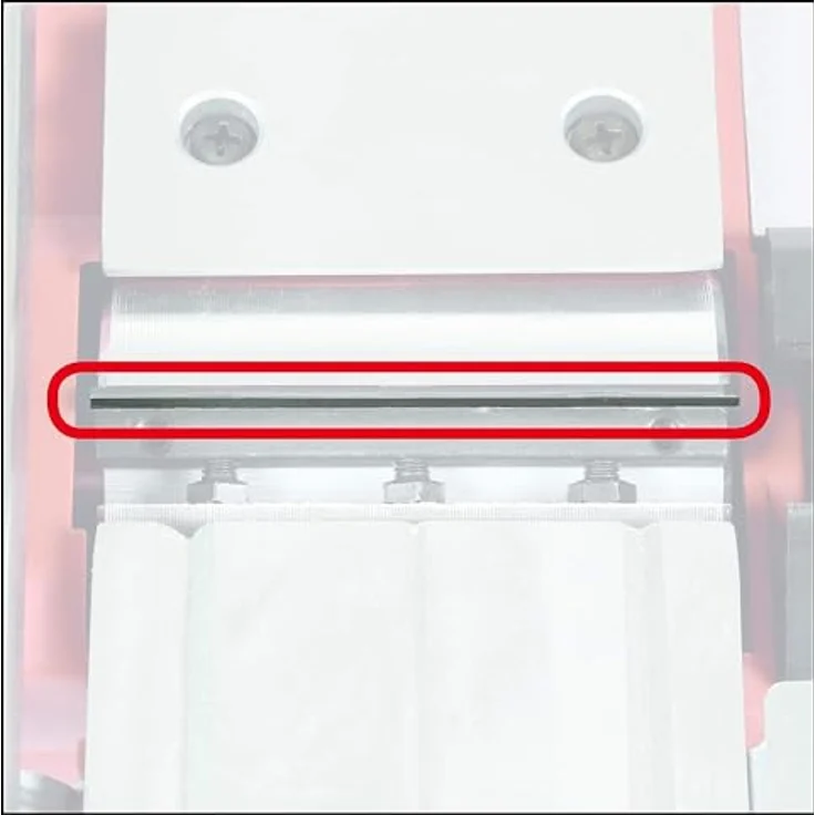 Einhell Elektrohobel TE-PL 900 (900 W, bis 3 mm Spantiefe, große Messerwelle, Fußplatte mit 3 V-Nuten, Softgrip, inkl. Parallelanschlag, Falztiefenanschlag, TCT-Hobelmesser) – Bild 6