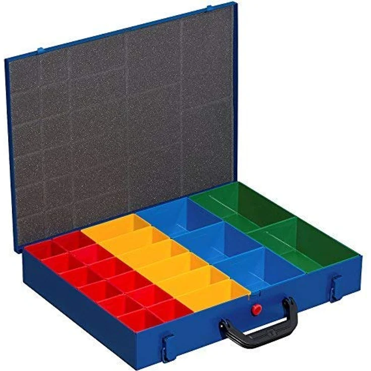 allit Metall-Kleinteilekoffer EuroPlus Pro M 44H-23, blau – Bild 4