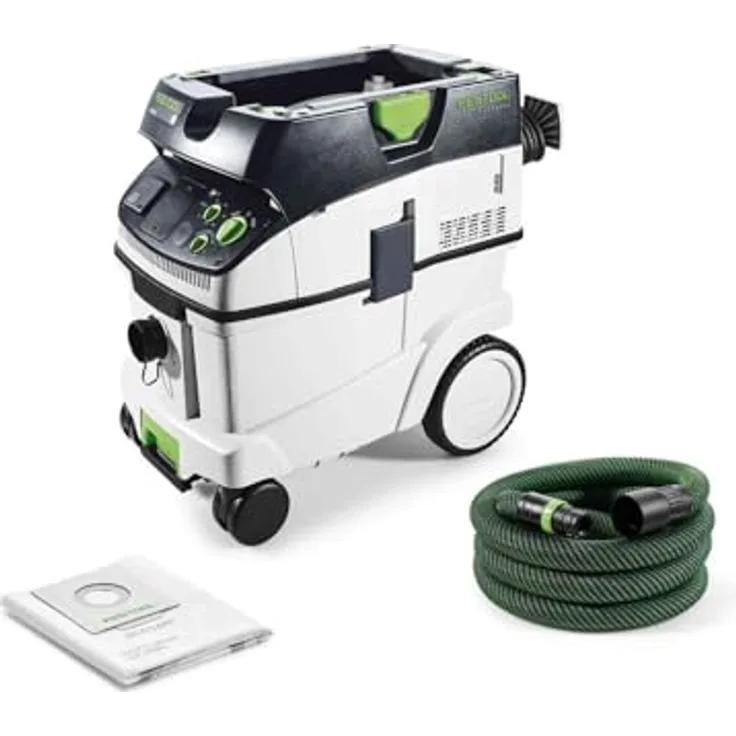 Festool Absaugmobil CTM 36 E CLEANTEC, Nass- und Trockensauger mit 36 l Behältervolumen, schwarz