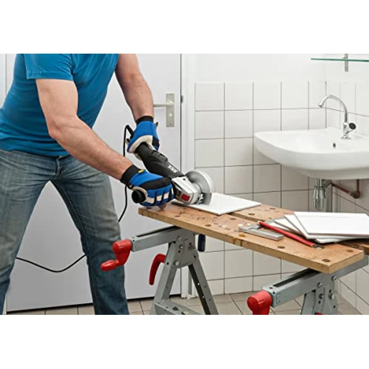 Skil Winkelschleifer 9008 AA 800 W, Scheiben-Ã˜, maximal 125 mm, Leerlaufdrehzahl 12.000 min-1, Kabellänge 3 m, 1,8 kg 125 mm Netz – Bild 6