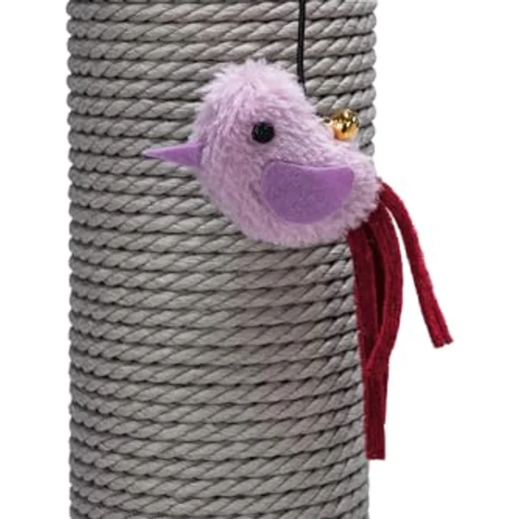 Beeztees 408815 Kratzbaum Figo XL L: 40 cm B: 40 cm H: 90 cm grau – Bild 6