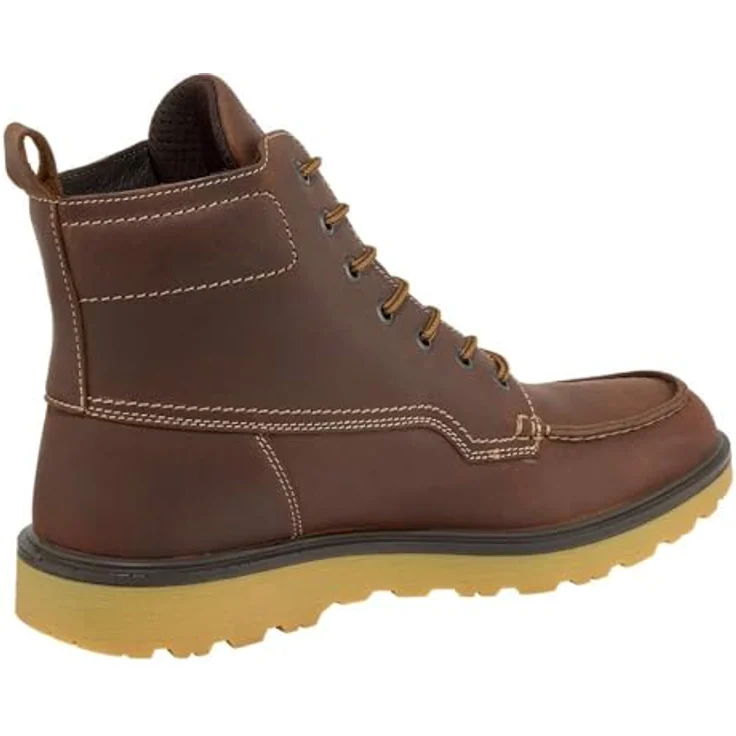 Carhartt Greenfields 2 Workboot 400021, wasserabweisender Arbeitsstiefel aus dunkelbraunem Vollrindleder, Größe 44, sicherheitszertifiziert mit Stahlkappe – Bild 1