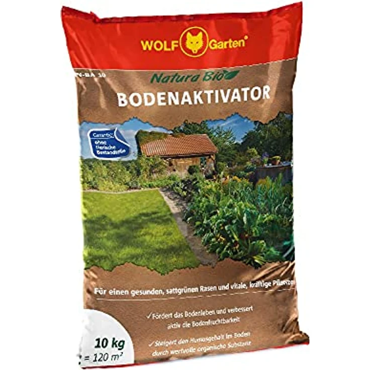 WOLF-Garten 3871020 Bio-Bodenaktivator Natura NBA5DA 120 qm 10 kg – Bild 2