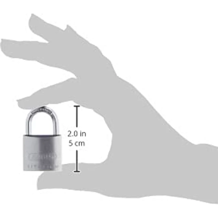 ABUS Vorhängeschloss Titalium 64TI/30 - 2er Set, gleichschließend - Kellerschloss mit Schlosskörper aus Spezial-Aluminium - gehärteter Stahlbügel - ABUS-Sicherheitslevel 4 – Bild 4