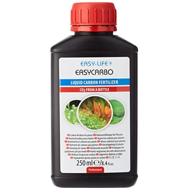 Easy Life EasyCarbo flüssiger Pflanzendünger, 250 ml - effekive Kohlenstoffquelle zur Algenreduktion für Aquariumpflanzen – Bild 1
