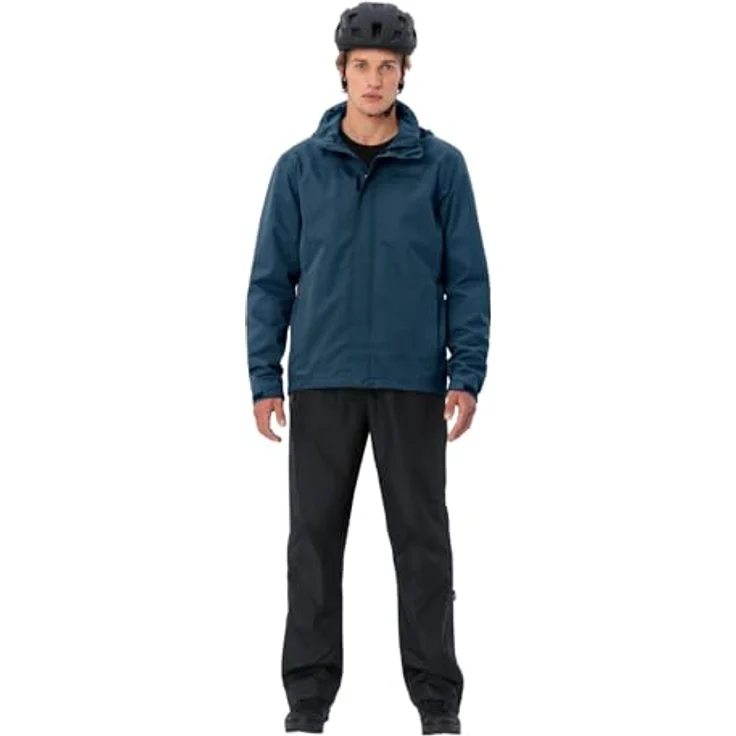 Vaude Escape Bike Light Jacket, wasserdichte Velojacke für Herren in Blau, Größe M – Bild 7