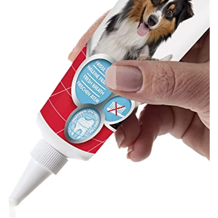 Beaphar Zahn-Gel für Haustiere, 200 g, mit Enzymwirkung zur Plaque- und Zahnsteinbekämpfung, leckerer Lebergeschmack, geeignet für Hunde und Katzen – Bild 2