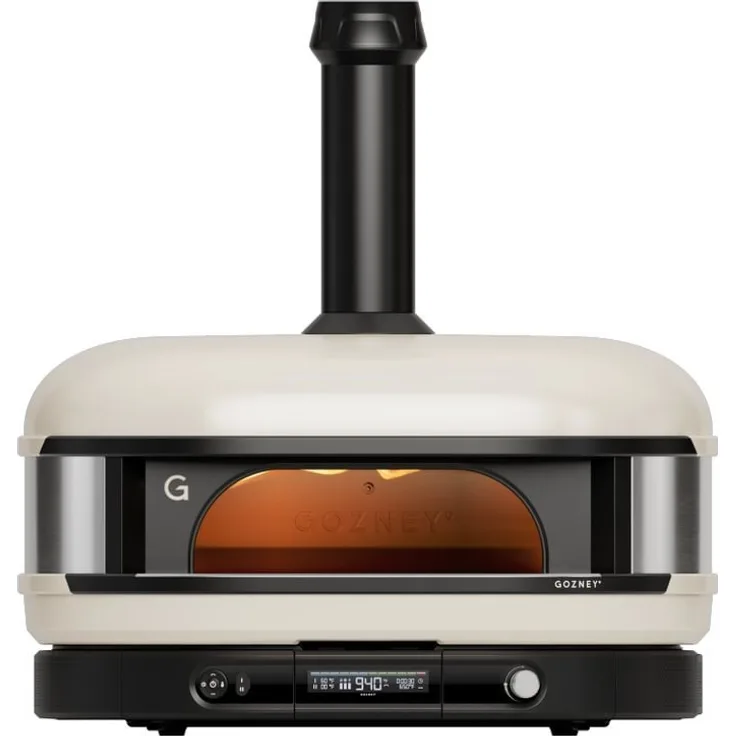 GOZNEY° Dome XL Pizzaofen, Hybrid-Befeuerung mit Holz, Gas und Kohle, 90% größer als der ursprüngliche Dome, digitale Temperaturkontrolle