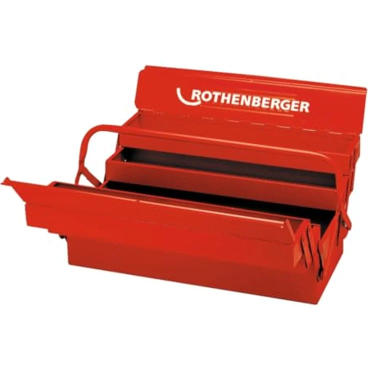 Rothenberger INSTALLATION TOOLBOX, roter Werkzeugkoffer mit 5 Teilen, hohe Qualität und Langlebigkeit – Bild 2