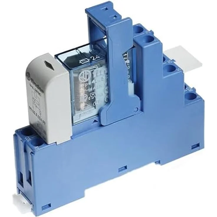 finder Multimeter Finder Koppelrelais 24VDC, 2 Wechsler, 8A, LED-Anzeige, DIN-Schiene, IP20 – Bild 2