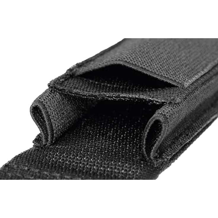 MARTOR Gürteltasche S, Nylon-Tasche mit 4 Fächern für Cuttermesser, Sicherheitsmesser und Zubehör, schwarz, mit Clip & Klettverschluss – Bild 3