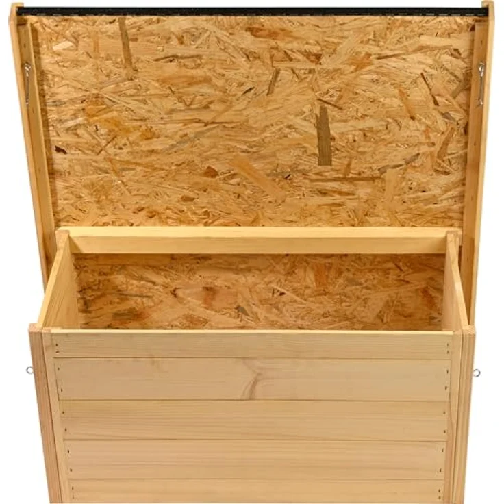 dobar Mährobotergarage "Suburb I", Anthrazit, wetterfeste Mähroboter-Unterkunft, 85x76x48 cm – Bild 2