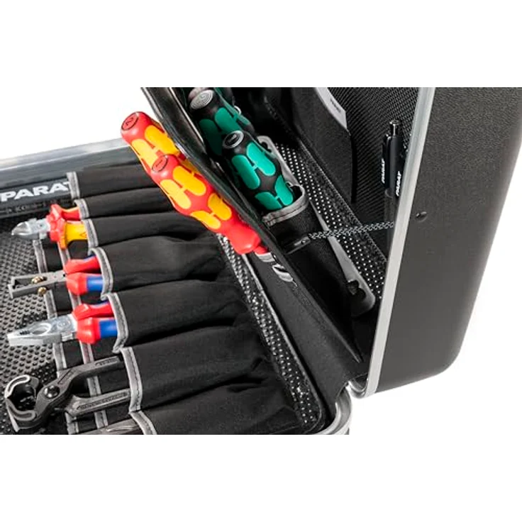 Parat CLASSIC Deep Space TSA LOCKâ„¢ Werkzeugkoffer, 40 Teile, extra tiefe Bodenschale, rutschfester X-ABS Kunststoff – Bild 5