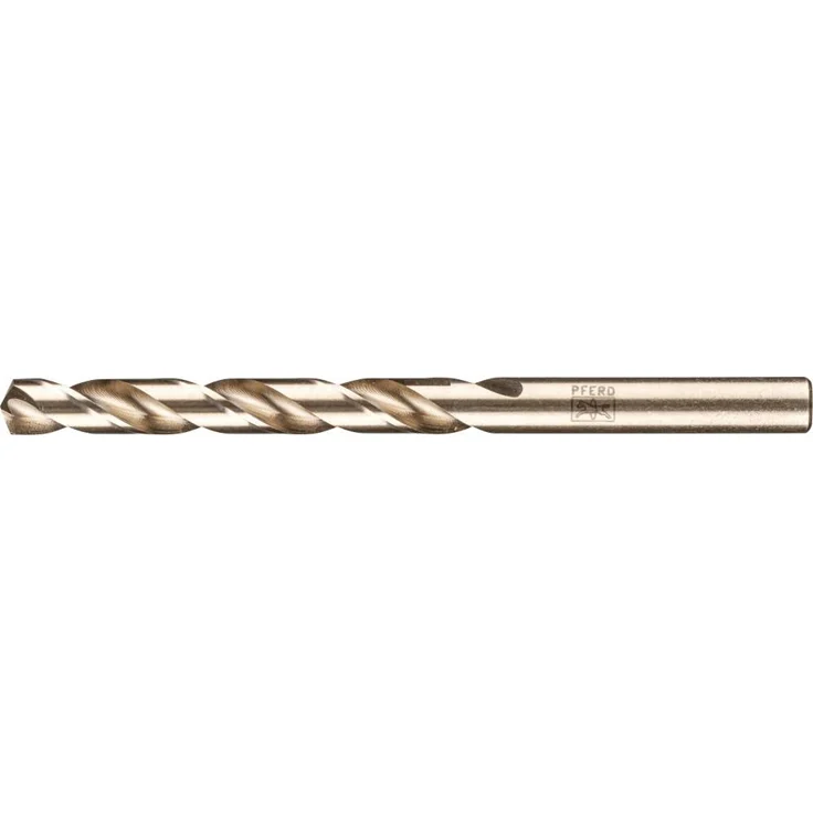 PFERD Edelstahl (INOX) Spiralbohrer 8.5mm, Gesamtlänge 79mm, DIN 1897, 10St. - Hochleistungsbohrer mit 135° Spitzenwinkel und Kreuzanschliff