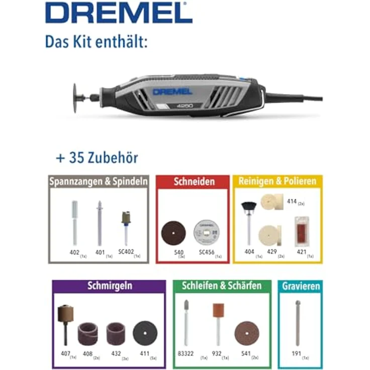 Dremel 4250 Multifunktionswerkzeug 35 – Bild 3