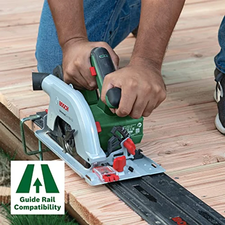 Bosch Akku-Kreissäge UniversalCirc 18V-53 (Präzises Sägen in Holz; max. Schnitttiefe 53 mm; 18 Volt System; ohne Akku) – Bild 5