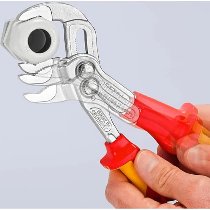 Knipex 87 26 250 SB Cobra VDE Wasserpumpenzange Länge: 315 mm – Bild 4