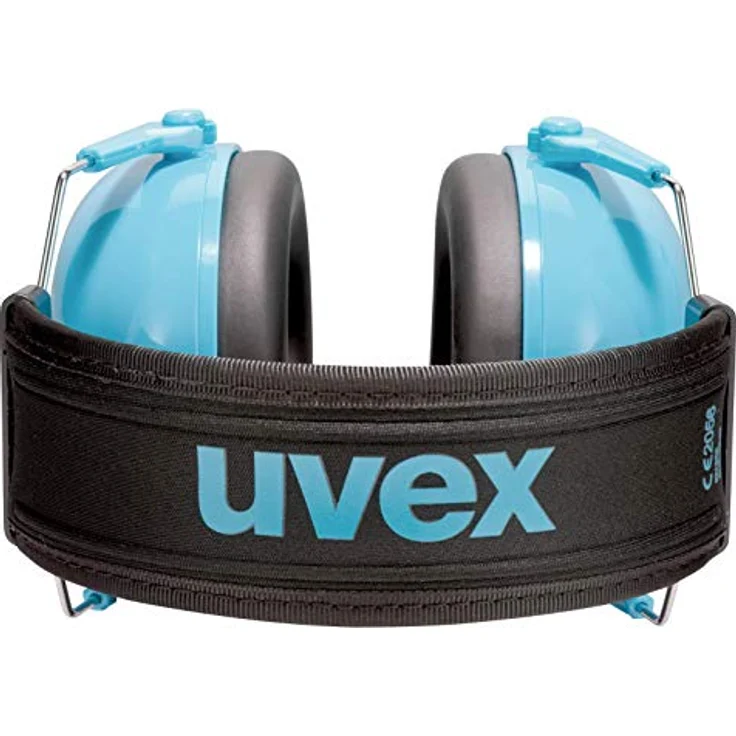 Uvex Kinder Gehörschützer 29dB | Kompakter, Faltbarer und Verstellbarer Kapselgehörschutz | Verstellbarer Ohrschützer | Gewicht: 160g | Farbe: Blau – Bild 5