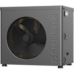Steinbach Wärmepumpe "Solid 4,3", 4.300 W Heizleistung für Pools bis 20.000 l, energieeffizient mit App-Steuerung, 48,50 x 33 x 44 cm