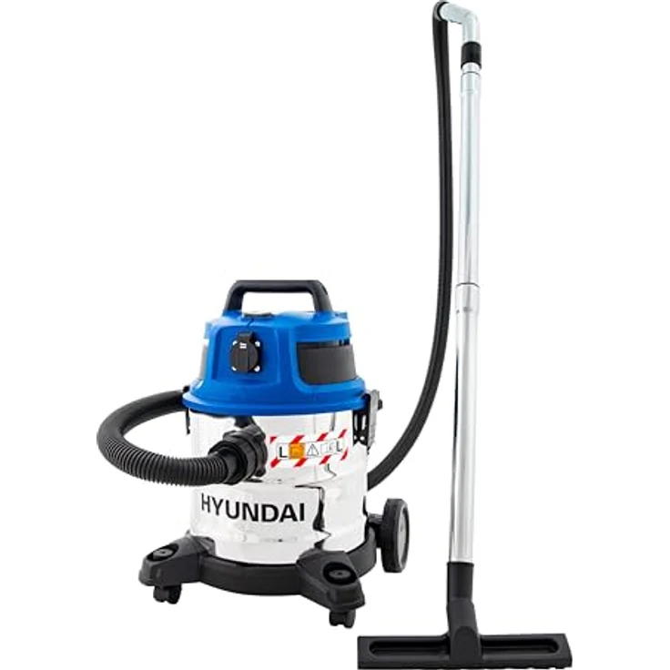 Hyundai Nass- / Trockensauger VCWD1620E, 1600 W, 20l Edelstahltank, Master-Slave-Funktion, HEPA-13-Filter – Bild 1