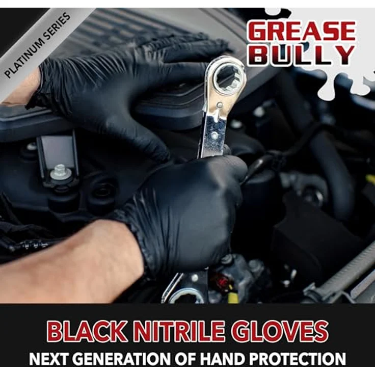 Kunzer GREASE BULLY Nitril-Einweghandschuhe Größe 11 100 St. – Bild 3
