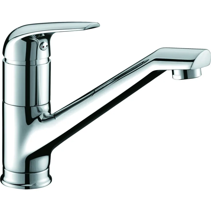 Primaster Küchenarmatur Fulda, verchromt, Einhebelmischer mit Marken-Luftsprudler und robustem Design