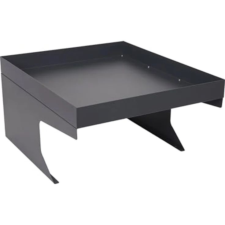 PROREGAL Mähroboter-Garage mit Pflanzkasten, Metall anthrazit, Witterungsschutz und robuste Konstruktion, 37x60x70cm – Bild 1