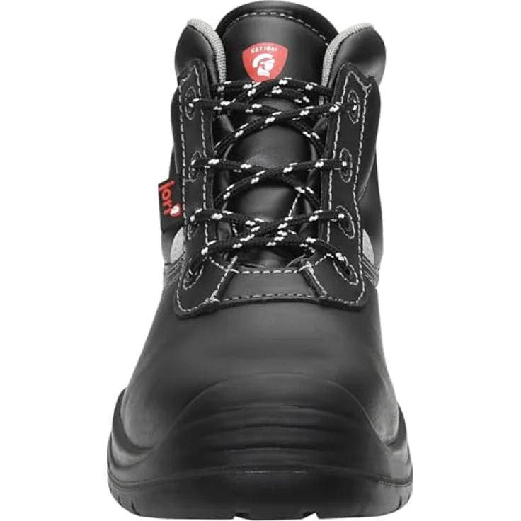 Elten Sicherheitsschnürstiefel S3 BASIC Compo Mid, Rindleder, Gr. 39, atmungsaktiv, rutschfeste PU/PU-Sohle, Kunststoffkappe – Bild 4