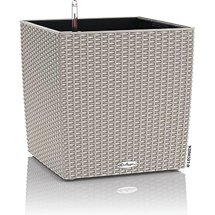 LECHUZA CUBE Cottage 30 sandbraun 15356 – Bild 1