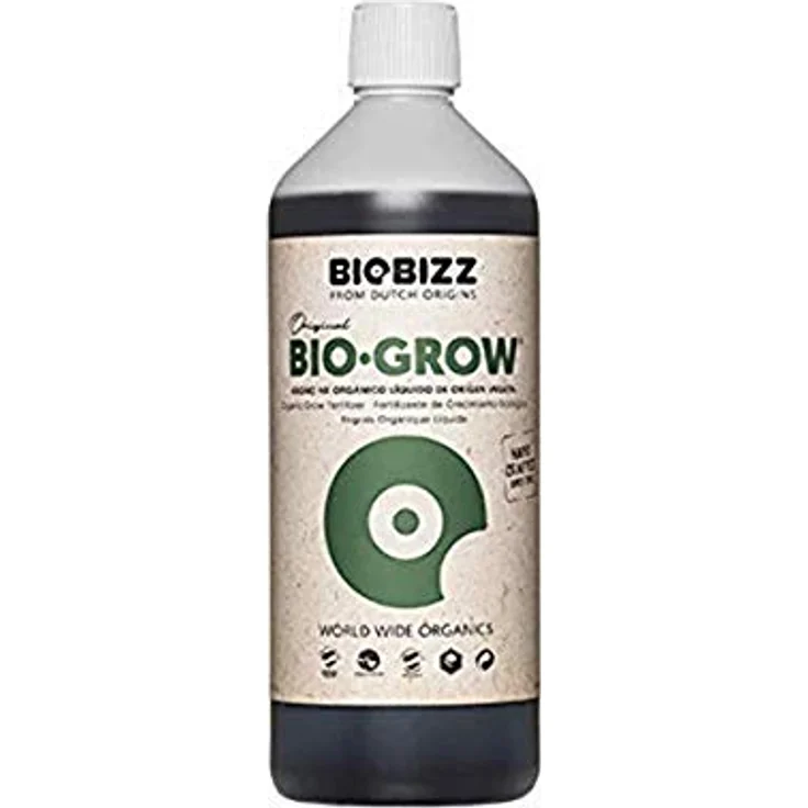 BioBizz 1L Bio-Grow Flüssigkeit, biologischer Pflanzendünger für üppiges Wachstum, geeignet für Pflanz- und Kokoserde – Bild 1
