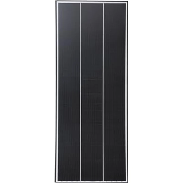 Esotec monokristallines Solarmodul 75Wp, 18,2V, platzsparend mit Dachschindeltechnologie, 1031x405x35mm, MC4 – Bild 2