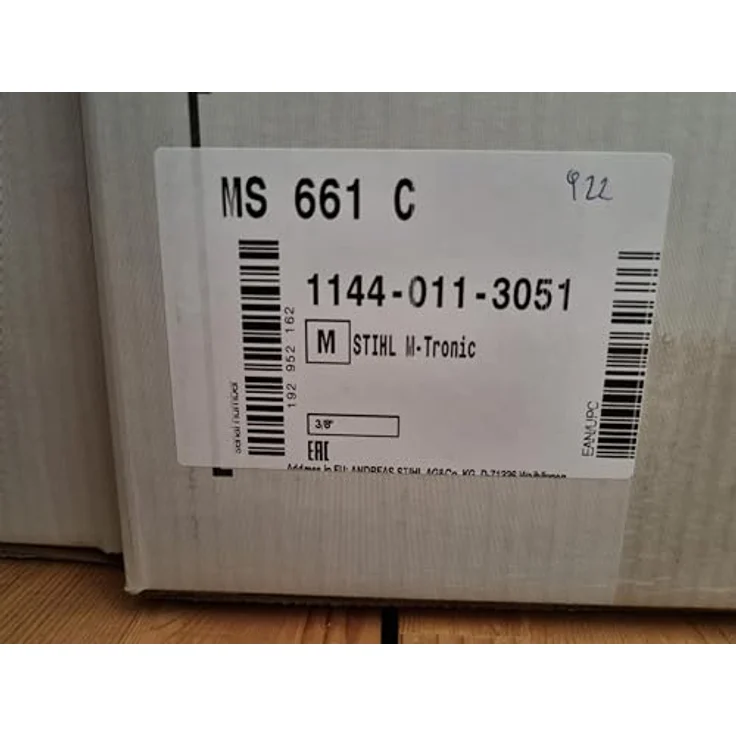 STIHL Benzin-Kettensäge MS 661 C-M Motorsäge, 50 cm, Mit Gratis Zusatzkette!, 3-tlg., Starkholzsäge mit 91,1 cm³ Hubraum, in Orange – Bild 3