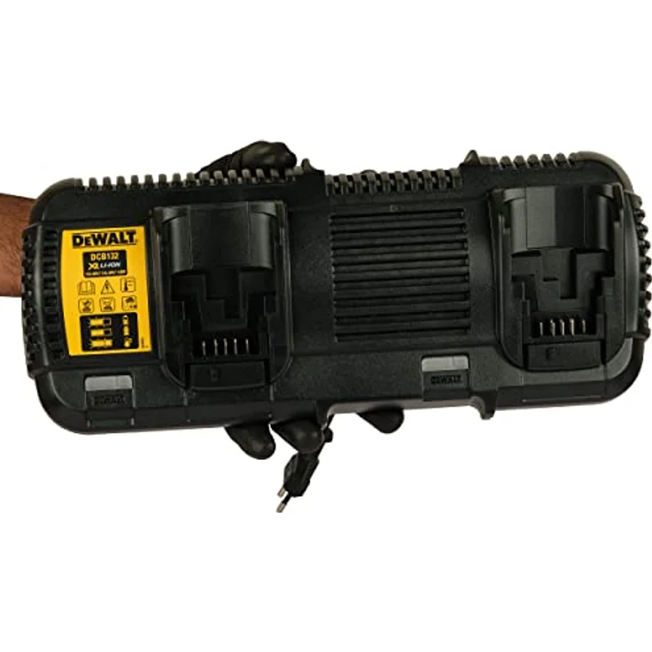 DeWALT Doppelladegeraet für 10,8 bis 54 V, 1 Stück, DCB132-QW – Bild 3