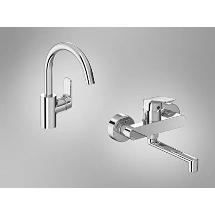 Ideal Standard B1727AA Küchenarmatur, chrom, mit schwenkbarem Auslauf und EKO Kartusche – Bild 3