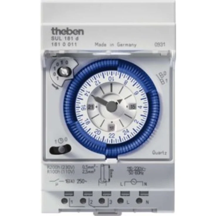 Theben 1810011 Hutschienen-Zeitschaltuhr – Bild 1