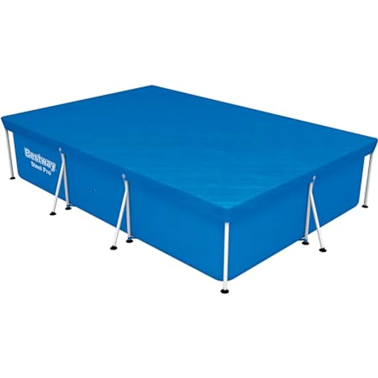 Bestway PE-Abdeckplane 304 x 205 cm, blau, eckig – Bild 3
