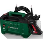 Parkside Hochdruckreiniger PHDS 110 A1, 1400W, leise mit Turbo-Schmutzfräse, schwarz
