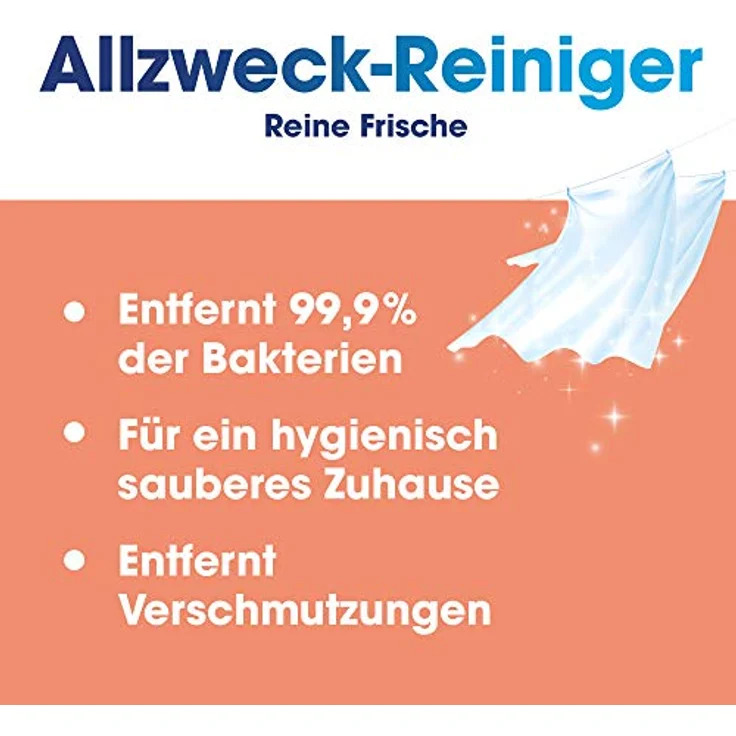 Sagrotan Allzweckreiniger Reine Frische, 1,5l – Bild 3