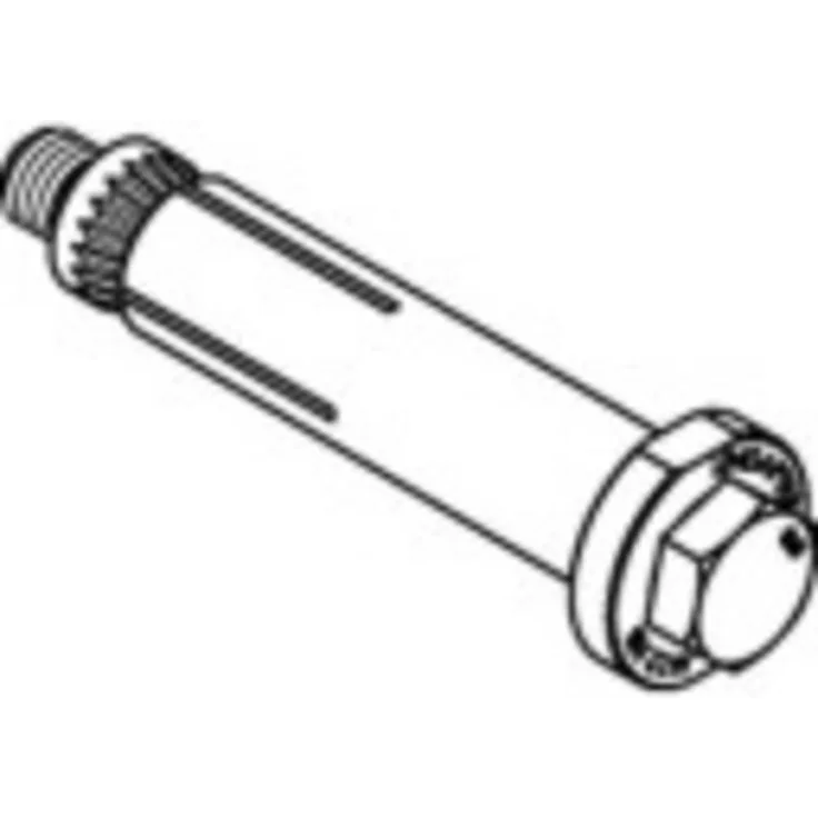 Alstertaler Schrauben & Präzisionsteile Hollo-Bolt M20, Edelstahl A4, Ø 20mm, 1 Stück