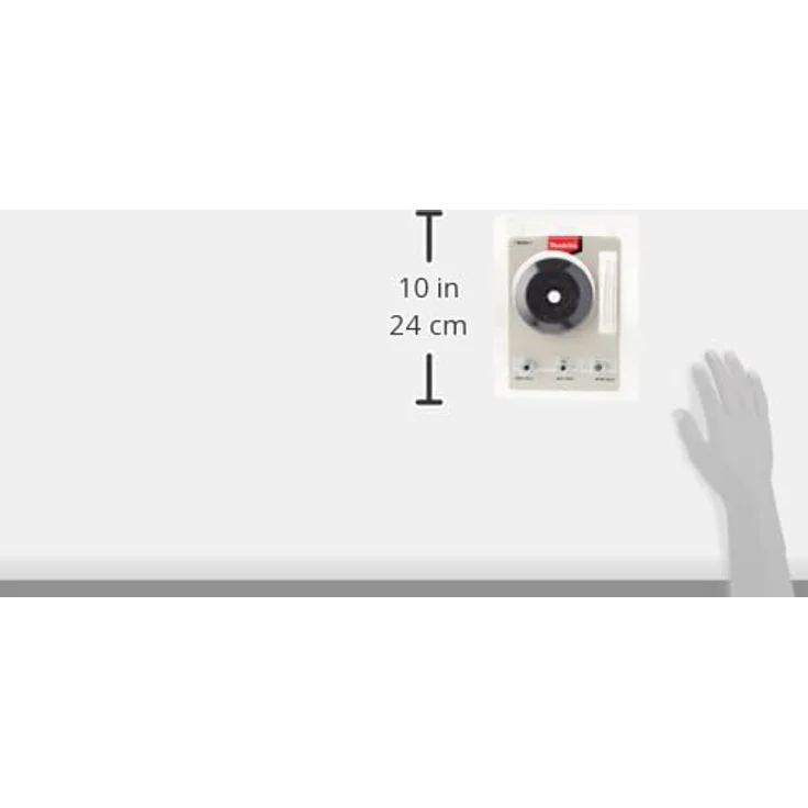 Makita Trimmerfaden Messerkopf 198383-1, 255 mm Durchmesser mit drei beweglichen Kunststoffmessern für Akku-Sensen – Bild 2