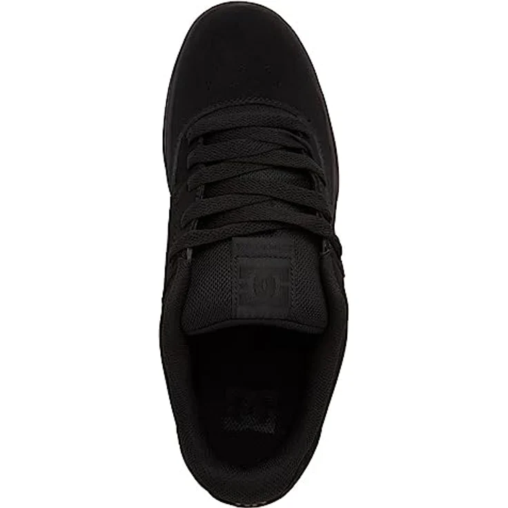 DC Shoes Central Leather, Lederschuhe für Männer mit gepolstertem Schuhkragen und EVA-Einlegesohle, Schwarz, Größe 9 – Bild 5