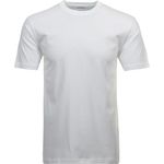 Ragman Herren T-Shirt, 2er-Pack, kurzarm, Rundhalsausschnitt, Uni Design, weiss, (XL)