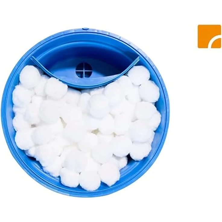 Steinbach Filter Balls 1400 g, Reinigende Filterbälle für Pools, kompatibel mit Sandfilteranlagen, inkl. Filternetz – Bild 6