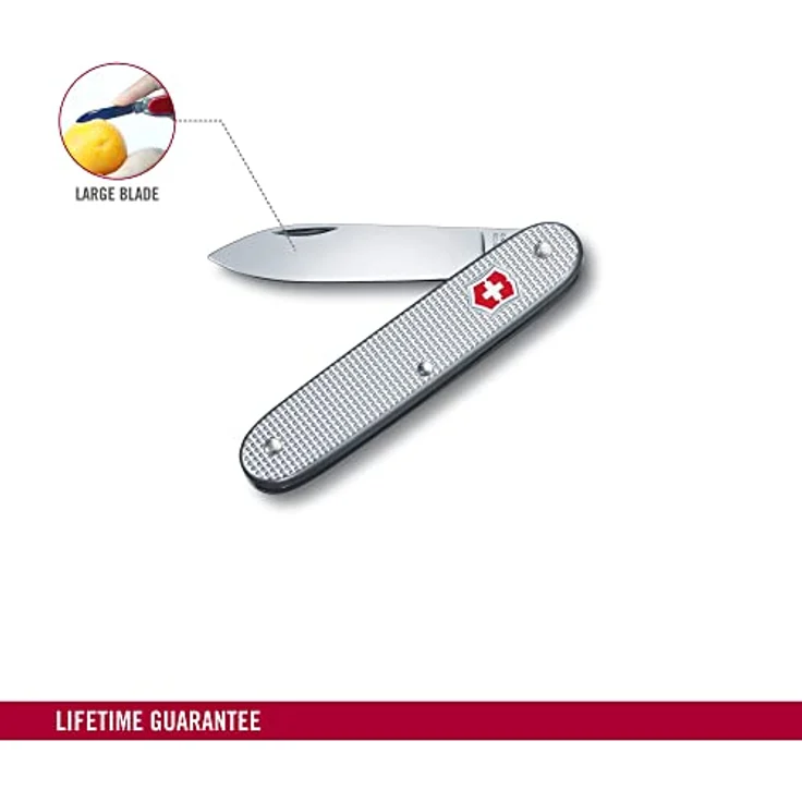 Victorinox ALOX silber gerippt Freizeitmesser – Bild 5