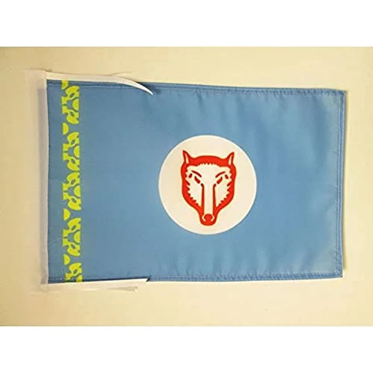 AZ FLAG Flagge Gagausen 45x30 cm, Polyester 100D mit verstärkten Ecken und Kordeln